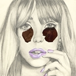 Anielka Hampson Drawing Study For Femme Fatale Series 12